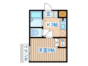 ビューパレス越路の物件間取画像